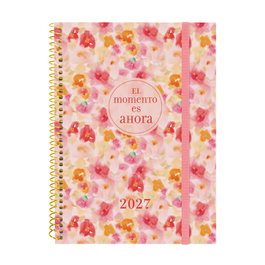 FINOCAM Agenda Anual 2027 Trend Design Collection con tapa de PP y goma