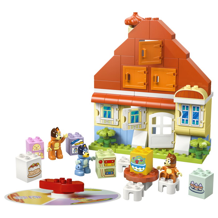 LEGO 10459 DUPLO Bluey Familia Casa con Juego de Memoria 83 Piezas 3+ años