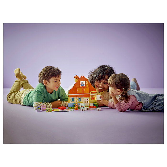 LEGO 10459 DUPLO Bluey Familia Casa con Juego de Memoria 83 Piezas 3+ años