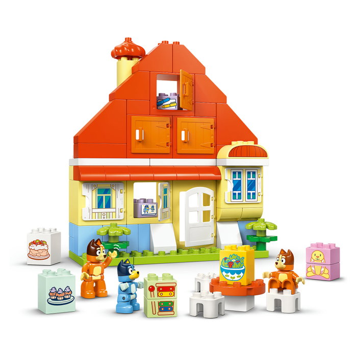 LEGO 10459 DUPLO Bluey Familia Casa con Juego de Memoria 83 Piezas 3+ años