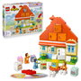 LEGO 10459 DUPLO Bluey Familia Casa con Juego de Memoria 83 Piezas 3+ años