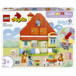 LEGO DUPLO Casa Familiar de Bluey con Juego de Memoria 10459