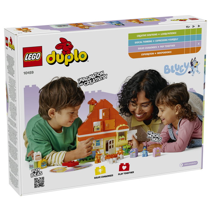 LEGO 10459 DUPLO Bluey Familia Casa con Juego de Memoria 83 Piezas 3+ años