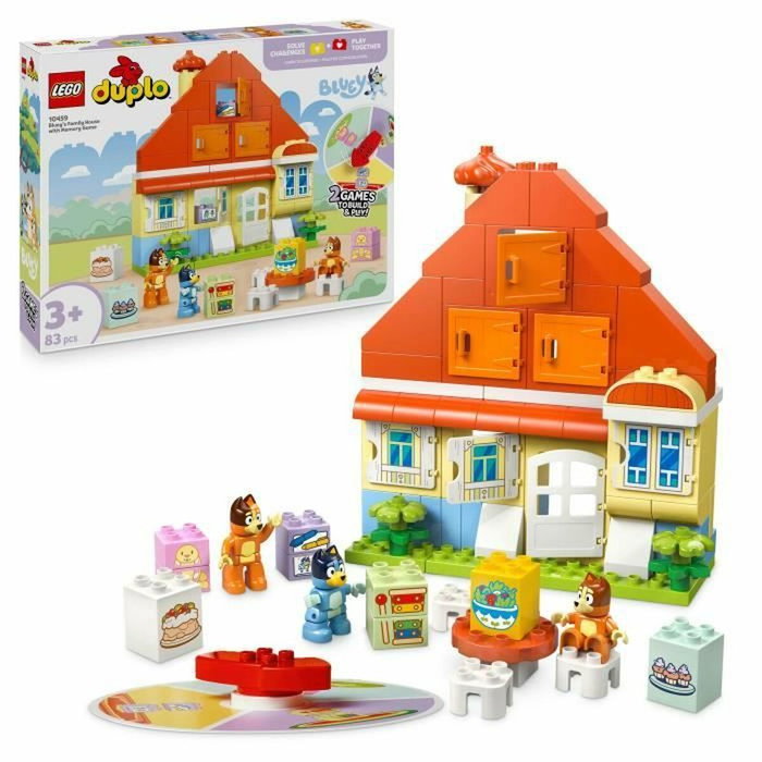 LEGO DUPLO Casa Familiar de Bluey con Juego de Memoria 10459 LEGO DUPLO Casa Familiar de Bluey con Juego de Memoria 10459