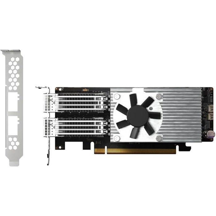 QNAP QXG-100G2SF-E810 Tarjeta de Red Dual Port 100GbE SFP28 PCIe 4.0 x8 QNAP QXG-100G2SF-E810 Tarjeta de Red Dual Port 100GbE SFP28 PCIe 4.0 x8