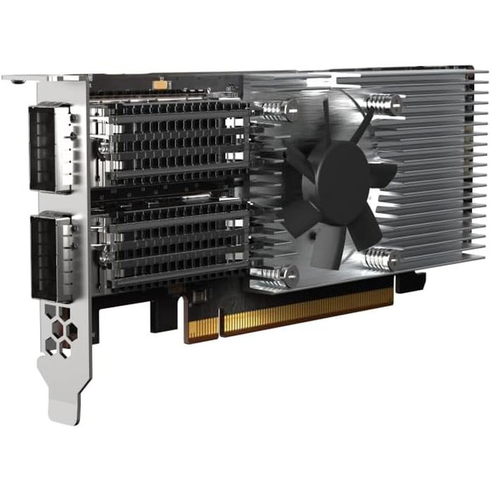 QNAP QXG-100G2SF-E810 Tarjeta de Red Dual Port 100GbE SFP28 PCIe 4.0 x8 QNAP QXG-100G2SF-E810 Tarjeta de Red Dual Port 100GbE SFP28 PCIe 4.0 x8