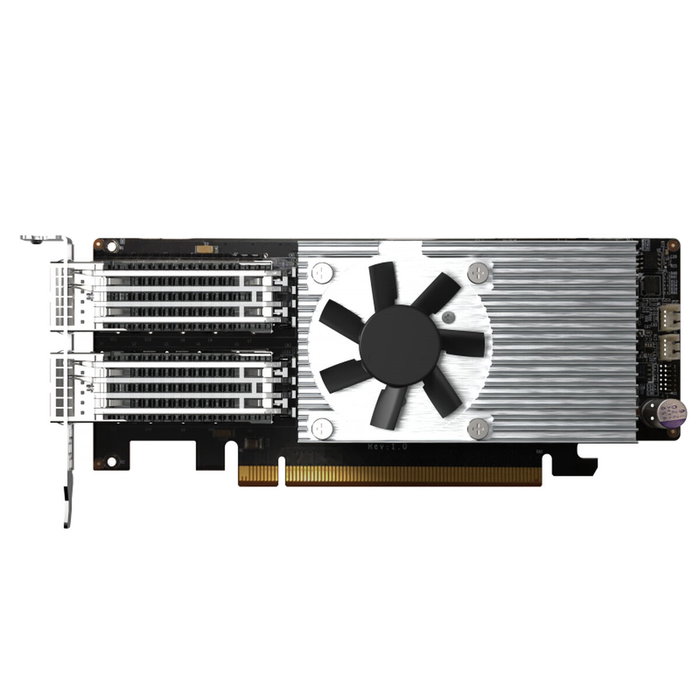 QNAP QXG-100G2SF-E810 Tarjeta de Red Dual Port 100GbE SFP28 PCIe 4.0 x8 QNAP QXG-100G2SF-E810 Tarjeta de Red Dual Port 100GbE SFP28 PCIe 4.0 x8