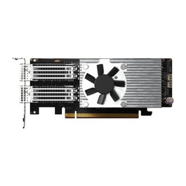 QNAP QXG-100G2SF-E810 Tarjeta de Red Dual Port 100GbE SFP28 PCIe 4.0 x8 para NAS
