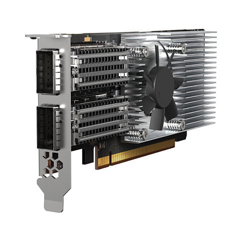QNAP QXG-100G2SF-E810 Tarjeta de Red Dual Port 100GbE SFP28 PCIe 4.0 x8 para NAS