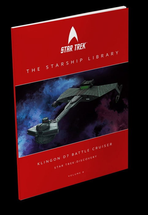 Star Trek Library Die-Cast Klingon D7 Battle Cruiser 10 cm Star Trek Library Die-Cast Klingon D7 Battle Cruiser 10 cm