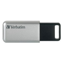 Verbatim Secure Pro 16GB USB 3.2 Gen 1 Pendrive Plata para PC y MAC