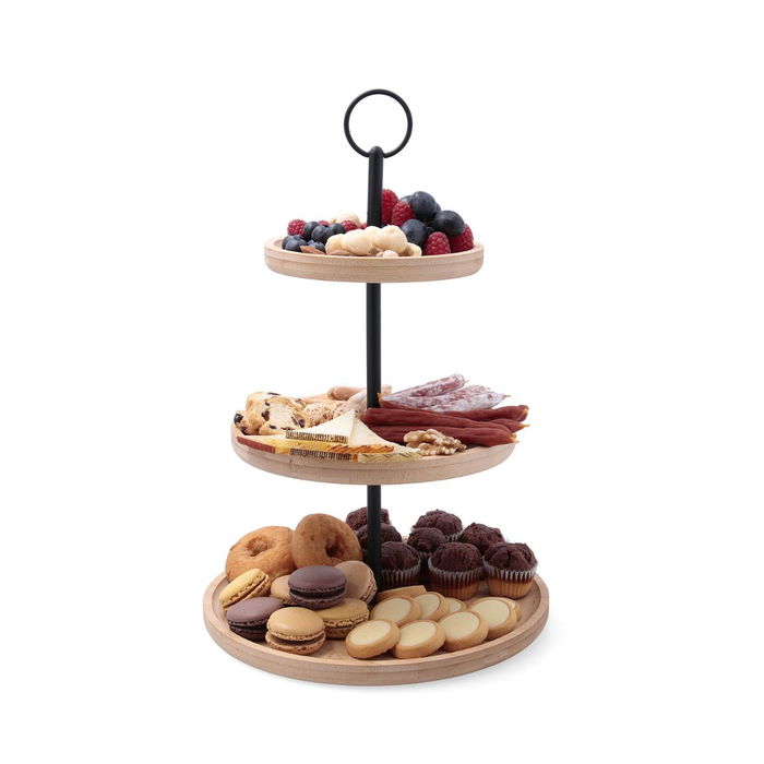 Bandeja Bambú 3 Niveles Bambu Bidasoa 25+20+15x40 cm Bandeja Bambú 3 Niveles Bambu Bidasoa 25+20+15x40 cm