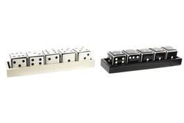 DKD Home Decor Juego de Mesa de Hueso con Dados (Surtido)