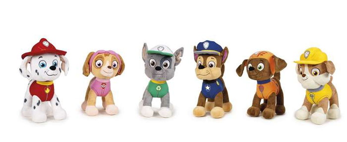 Peluche paw patrol 27 cm - modelos surtidos Peluche paw patrol 27 cm - modelos surtidos