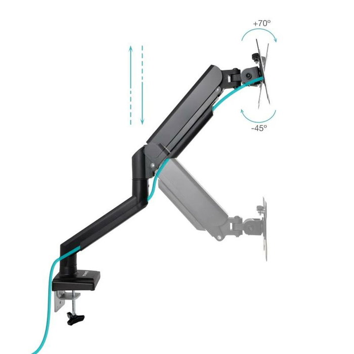Tooq Soporte de Mesa para Monitor DB1334TNR-B 13-34 Pulgadas Negro