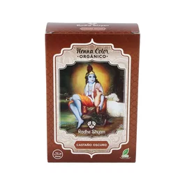 RADHE SHYAM Henna en Polvo Castaño Oscuro 100g