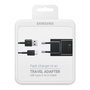 Samsung Cargador Rápido 15W Adaptador de Corriente con Cable USB Tipo-C 1.5m Negro (EP-TA20) - Bulk