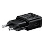 Samsung Cargador Rápido 15W Adaptador de Corriente con Cable USB Tipo-C 1.5m Negro (EP-TA20) - Bulk