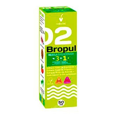 NOVADIET Bropul+ Aceite Esencial Pino, Equinácea, Propóleo, Acerola Mezcla Evolucionada 50 Ml NOVADIET Bropul+ Aceite Esencial Pino, Equinácea, Propóleo, Acerola Mezcla Evolucionada 50 Ml