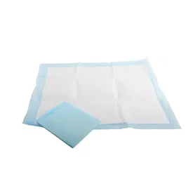 Kruuse Empapador Azul Acolchado, 60 cm x 90 cm, 12 Unidades, Absorbe 100 ml en 1 minuto