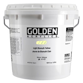 Golden Heavy Body Acrílico Amarillo Claro Bismuto 3.78 L