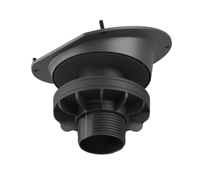 Logitech Riser Mount para Tap y Tap IP, Soporte elevado con rotación 180°, Ángulo 30°, Gestión de cables, Para mesas de conferencias