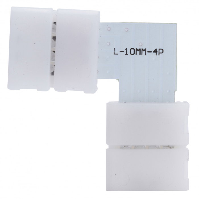 Conector Rápido L para Tira LED RGB 12/24VDC Conector Rápido L para Tira LED RGB 12/24VDC