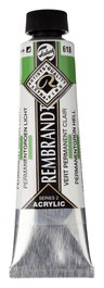 Rembrandt Verde Permanente Claro 618 Acrílico 40 ml