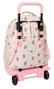 Safta Mochila Grande Con Ruedas Compact Extraible 33x45x22cm - Para Viajes y Escuela