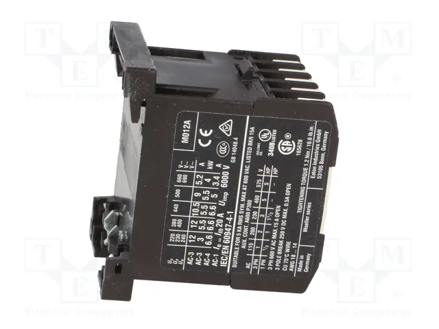 EATON ELECTRIC DILEM12-10 Contactor 3-polar 12A 230VAC EATON ELECTRIC DILEM12-10 Contactor 3-polar 12A 230VAC