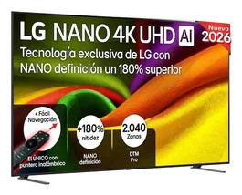 LG 98NU900B6LB Nano 4K UHD Smart TV 98 pulgadas Negro