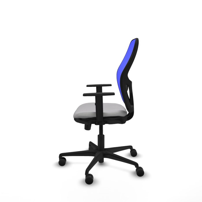 PIQUERAS Y CRESPO Silla de oficina Jorquera Sincro/Traslack Gris claro/Azul