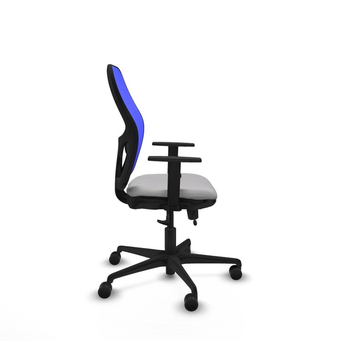 PIQUERAS Y CRESPO Silla de oficina Jorquera Sincro/Traslack Gris claro/Azul