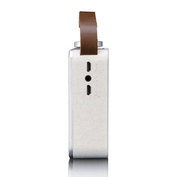 Lenco PDR-040EF Radio Portátil de Bambú con Bluetooth 5.0 y DAB+