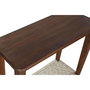 DKD Home Decor Consola Colonial Marron Crudo Mango Algodon 95x81x40 cm Set de 3