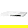 HP Enterprise Switch 1960 RM M 24G 2SFP+ 2XGT Gestionado 24 Puertos Gigabit 2 Puertos 10Gb SFP+ Montaje en Rack 1U