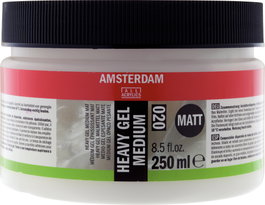 Amsterdam Medio Gel Espesante Mate 020 Frasco 250 ml
