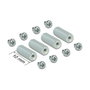 DeLOCK 18218 Kit de montaje M2.5 con espaciadores hexagonales de 10 mm para Raspberry Pi