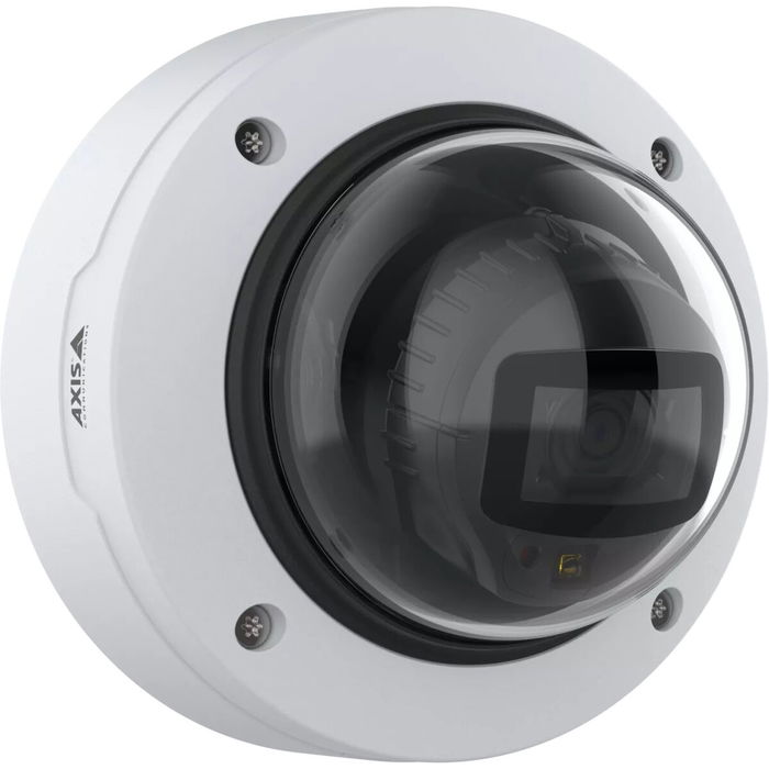 Axis Cámara de Seguridad IP Fija P3278-LV Domo 8MP 4K PTZ Auto-seguimiento Interior/Exterior Resistente IP54 Visión Nocturna 40m