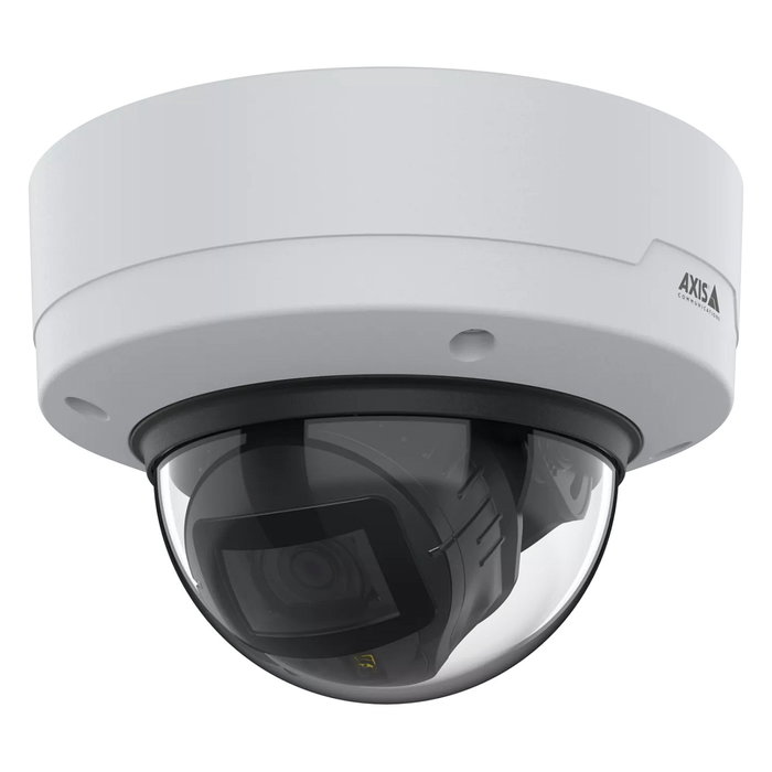 Axis Cámara de Seguridad IP Fija P3278-LV Domo 8MP 4K PTZ Auto-seguimiento Interior/Exterior Resistente IP54 Visión Nocturna 40m