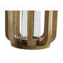 DKD Home Decor Portavelas Mango y Cristal Natural