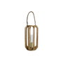 DKD Home Decor Portavelas Mango y Cristal Natural