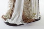 DKD Home Decor Nacimiento Poliéster Blanco y Dorado 48x28x90 cm