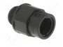 LAPP Conector final recto M20 negro