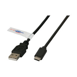 EFB Elektronik Cable USB 2.0 A a C 0,5m Negro
