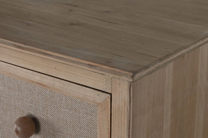 DKD Home Decor Cajonera Tradicional Lino cajon 75 x 138 x 35 cm Abeto Lino DKD Home Decor Cajonera Tradicional Lino cajon 75 x 138 x 35 cm Abeto Lino