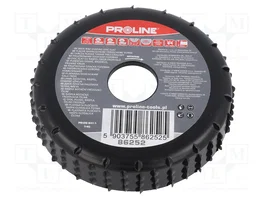 PROLINE Disco de desbaste de 90mm plano con lima