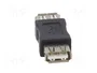 AKYGA Adaptador USB 2.0 USB A a tomacorriente, niquelado