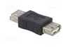 AKYGA Adaptador USB 2.0 USB A a tomacorriente, niquelado