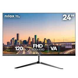 Nilox NXM24FHD1203 Monitor 24" FHD 120Hz 4ms VA HDMI VGA 250cd/m² VESA 75x75